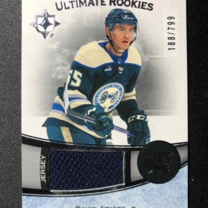 2022/2023 Upper Deck Ultimate Collection Ultimate Rookies 110 David Jiříček Jersey 188/799
