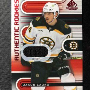 2022/2023 Upper Deck SPGU Red Jerseys 194 Jakub Lauko Jersey