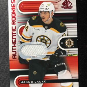 2022/2023 Upper Deck SPGU Red Jerseys 194 Jakub Lauko Jersey