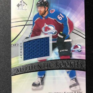 2020/2021 Upper Deck SPGU Silver Jersey 138 Martin Kaut Jersey