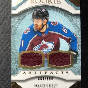2020/2021 Upper Deck Artifacts Gold Material 161 Martin Kaut Jersey 369/599