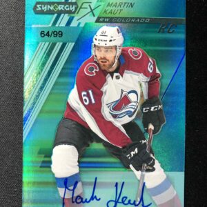2020/2021 Upper Deck Synergy Synergy FX Green FXR-MK Martin Kaut Paralel 64/99