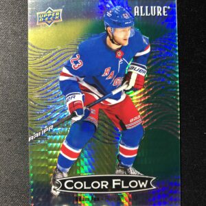 2024/2025 Upper Deck Allure Color Flow - Yellow Green Spectrum CFL-2 Adam Fox Inzert 58/99