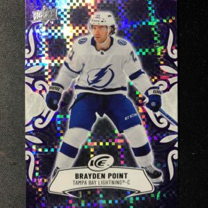2024/2025 Upper Deck Ice Purple 28 Brayden Point Paralel