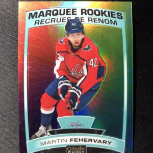 2019/2020 Upper Deck OPC Platinum Rainbow Color Wheel Marquee Rookie 153 Martin Fehervary Paralel
