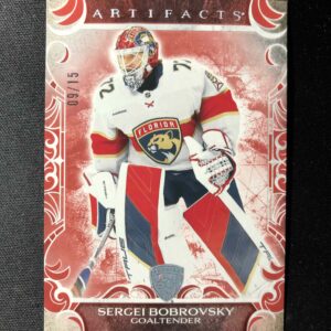 2024/2025 Upper Deck Artifacts Jungle Spectrum 85 Sergei Bobrovsky Paralel 09/15