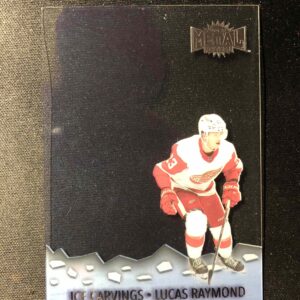 2021/2022 Upper Deck Skybox Metal Universe Ice Carvings Acetate IC-19 Lucas Raymond Inzert