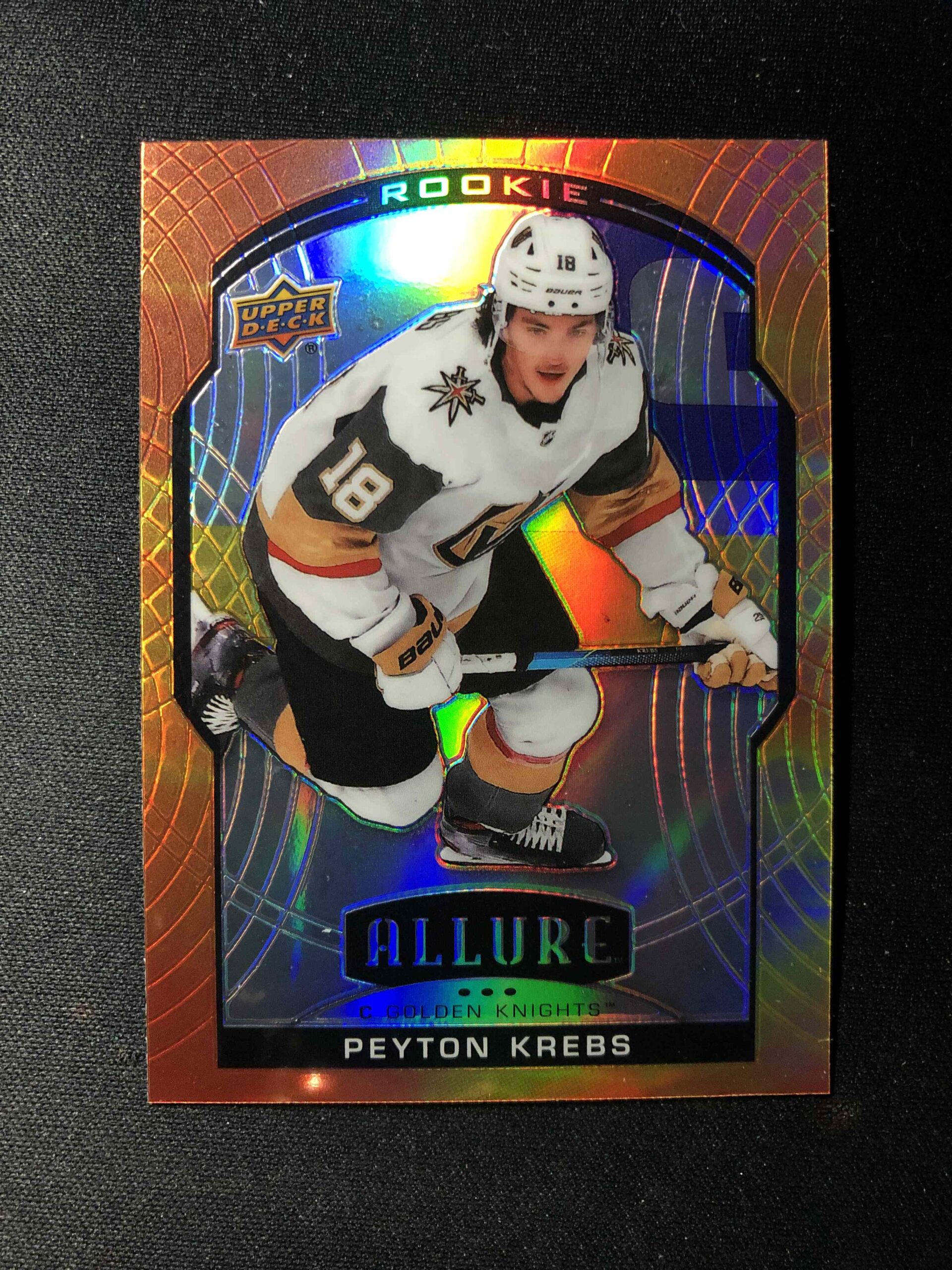 2020/2021 Upper Deck Allure Sunset 96 Peyton Krebs Paralel