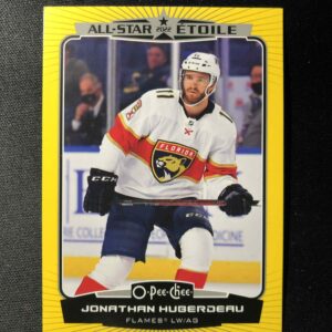 2022/2023 Upper Deck O-Pee-Chee Yellow 508 Jonathan Huberdeau Paralel