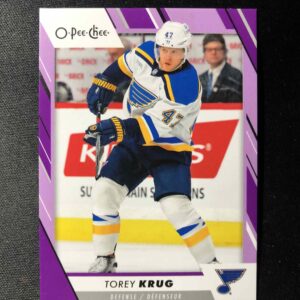 2023/2024 Upper Deck O-Pee-Chee Purple 191 Torey Krug Paralel 28/49