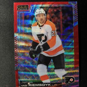 2020/2021 Upper Deck OPC Platinum Red Surge 88 James van Riemsdyk Paralel