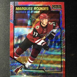 2020/2021 Upper Deck OPC Platinum Red Surge Marquee Rookie 155 Victor Soderstrom Paralel
