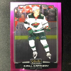 2022/2023 Upper Deck OPC Platinum Matte Pink 3 Kirill Kaprizov Paralel