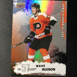2021/2022 Upper Deck Series 1 Rookie Class of 2021 RC-6 Wade Allison Inzert