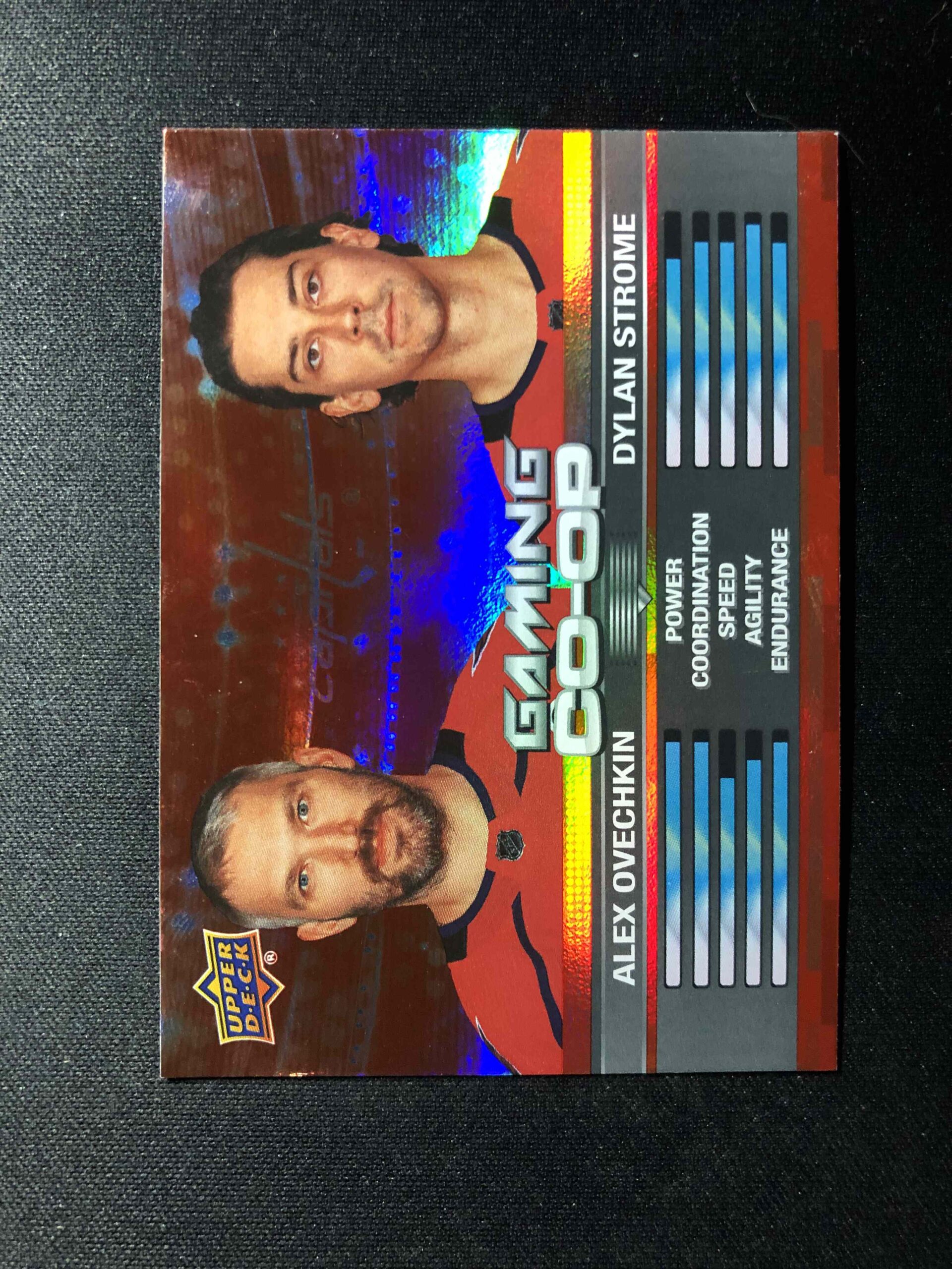 2024/2025 Upper Deck Series 1 Gaming Co-Op CGO-11 Alex Ovechkin, Dylan Strome Inzert