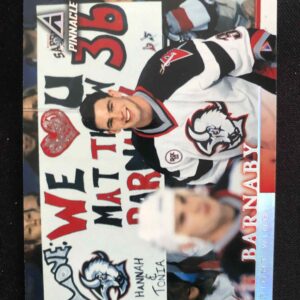 1997/1998 Pinnacle Base 108 Matthew Barnaby
