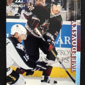 1997/1998 Pinnacle Base 166 Oleg Tverdovsky