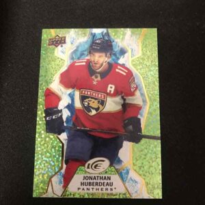 2021/2022 Upper Deck Ice Green 69 Jonathan Huberdeau Paralel