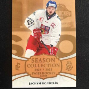 2024/2025 Legendary Cards Series 1 Retail Gold SHG-16 Jáchym Kondelík Paralel