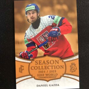 2024/2025 Legendary Cards Series 2 Retail Gold WCH-03 Daniel Gazda Paralel