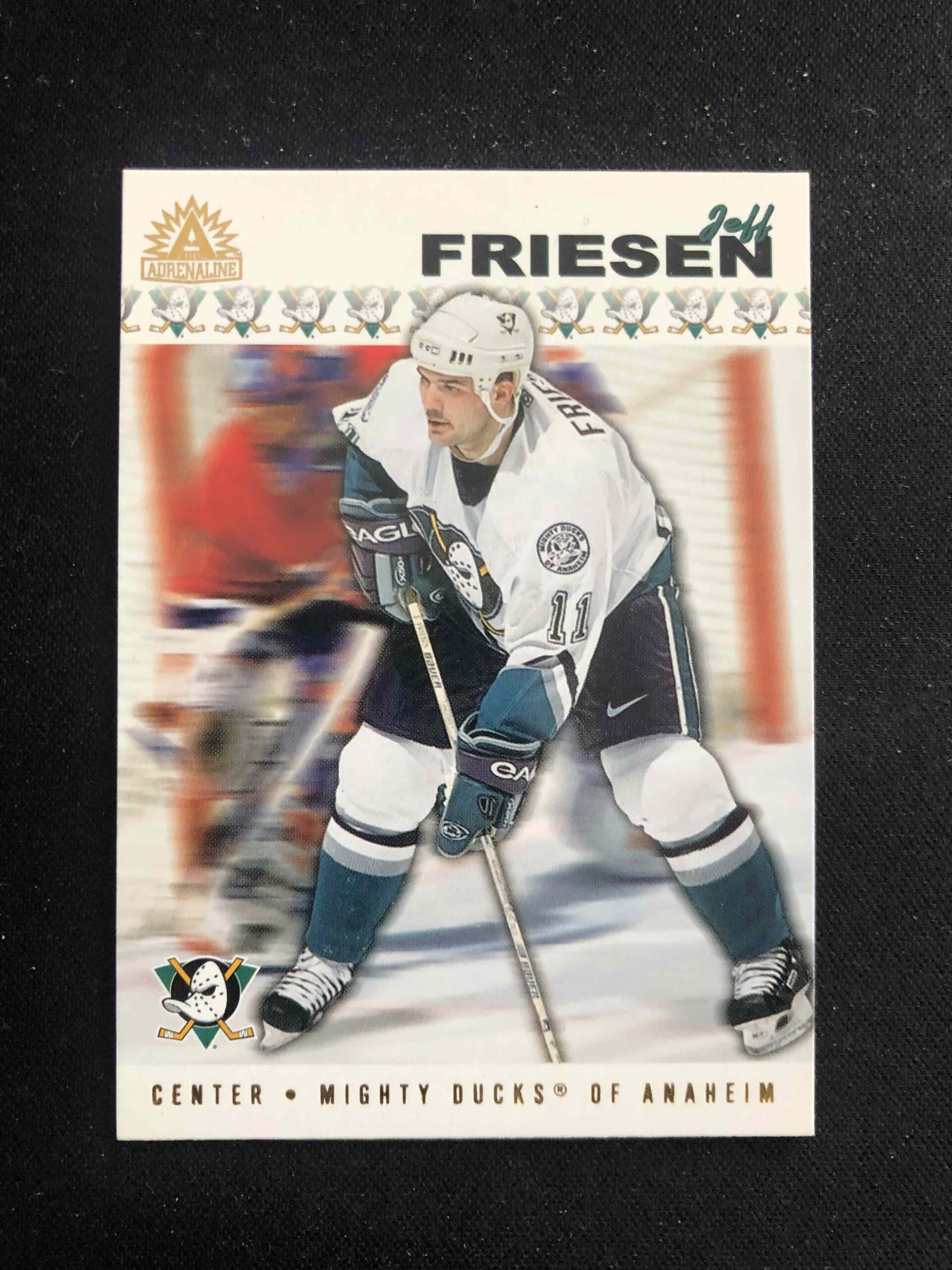 2001/2002 Pacific Adrenaline Base 1 Jeff Friesen