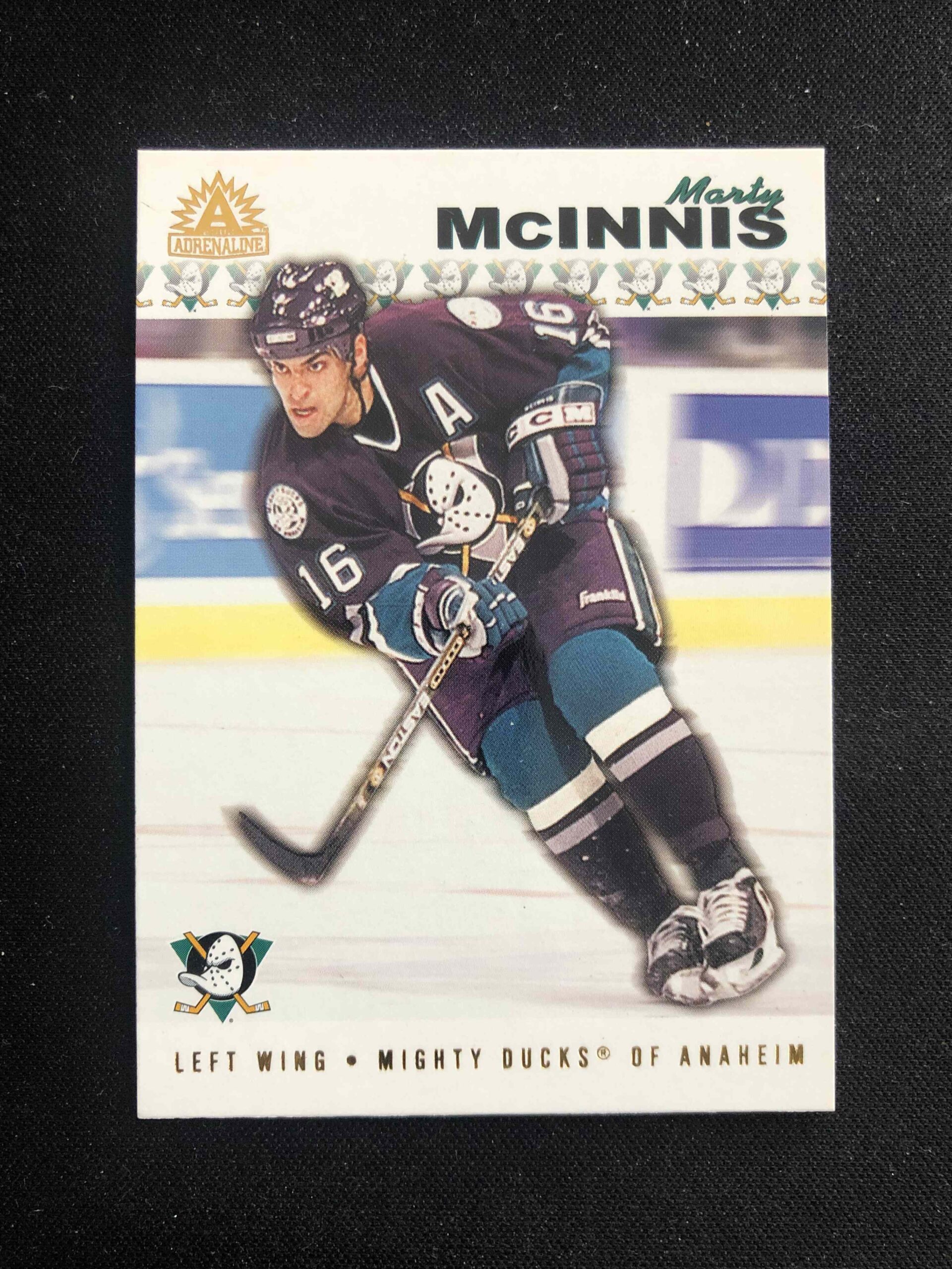 2001/2002 Pacific Adrenaline Base 4 Marty McInnis