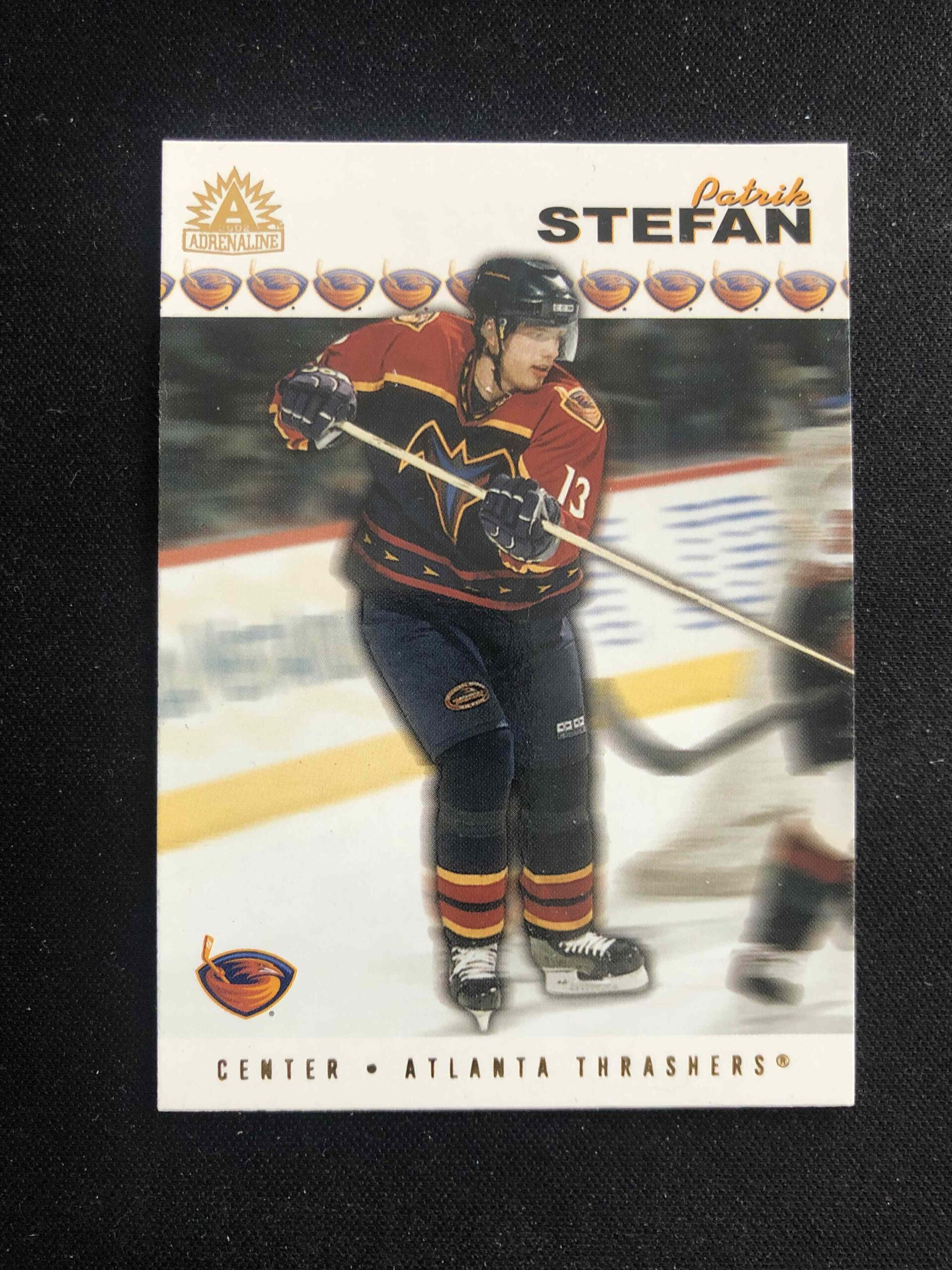 2001/2002 Pacific Adrenaline Base 11 Patrik Stefan