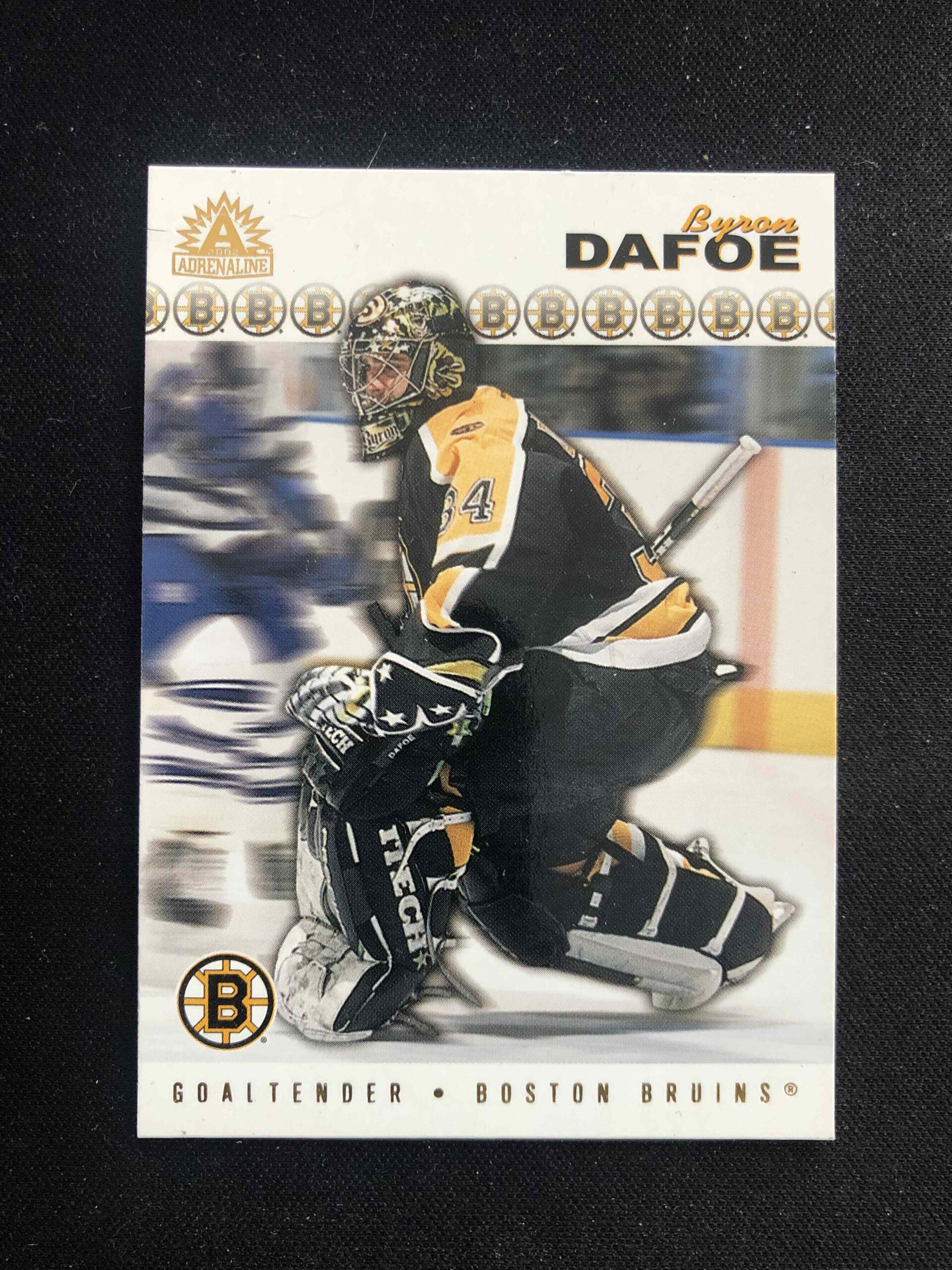 2001/2002 Pacific Adrenaline Base 12 Byron Dafoe