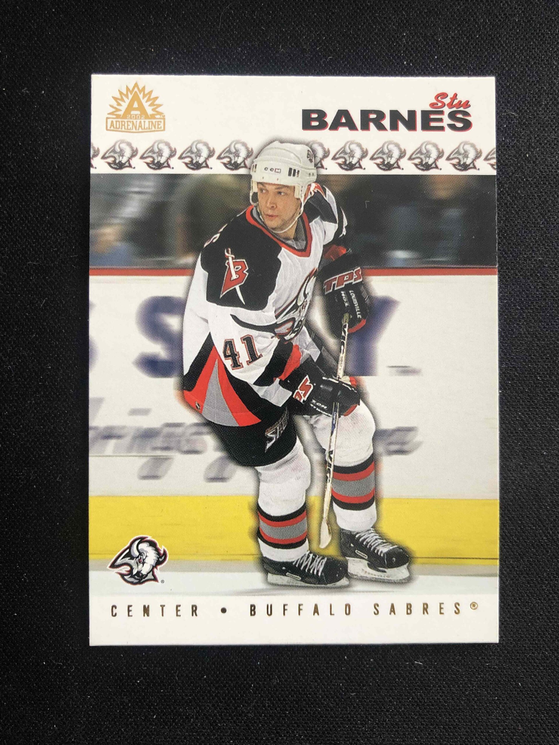 2001/2002 Pacific Adrenaline Base 18 Stu Barnes