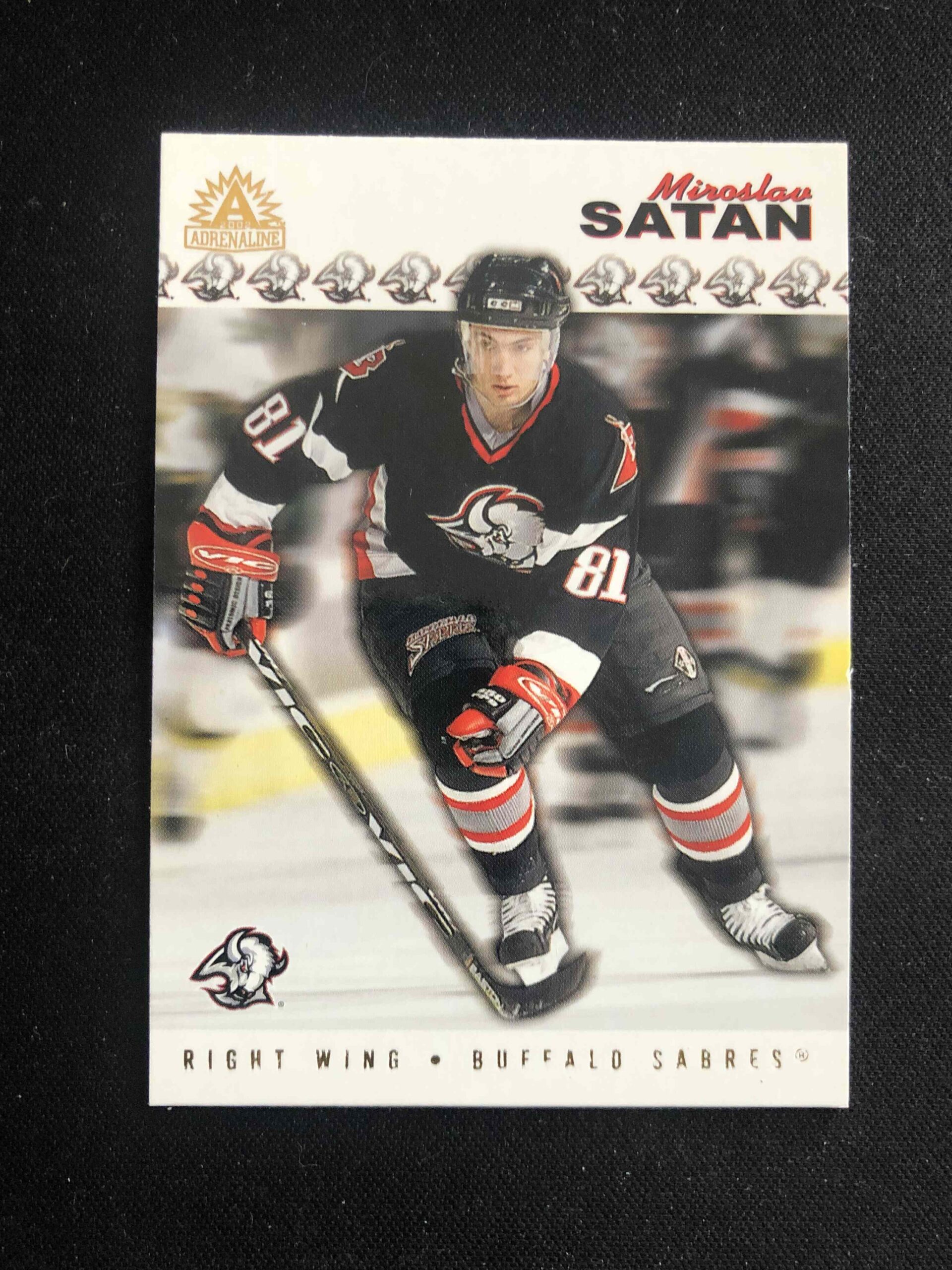 2001/2002 Pacific Adrenaline Base 24 Miroslav Satan
