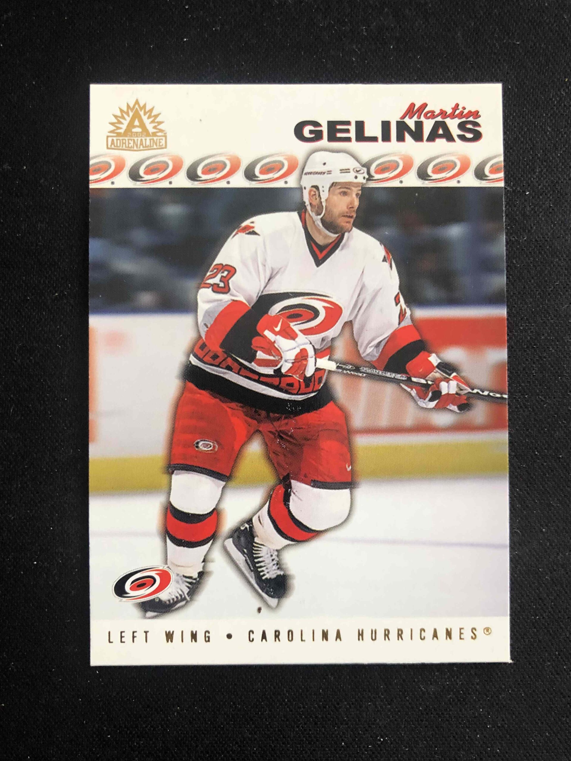 2001/2002 Pacific Adrenaline Base 33 Martin Gelinas