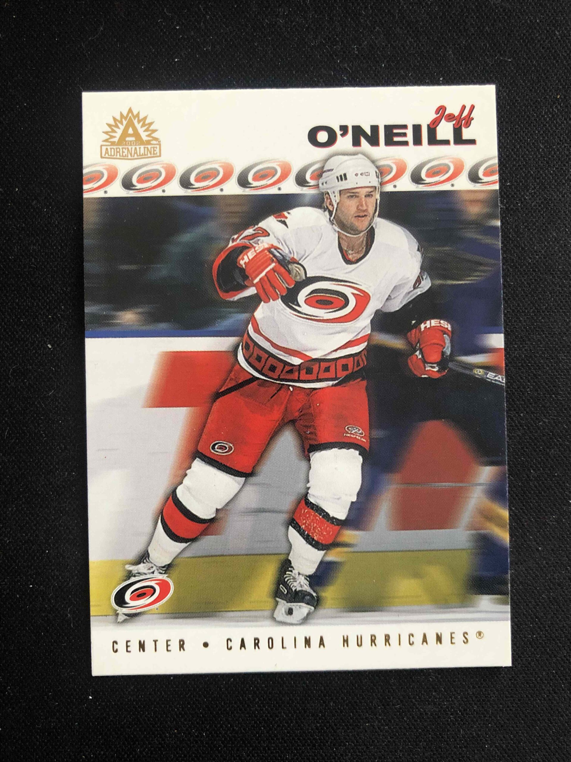 2001/2002 Pacific Adrenaline Base 36 Jeff O'Neill