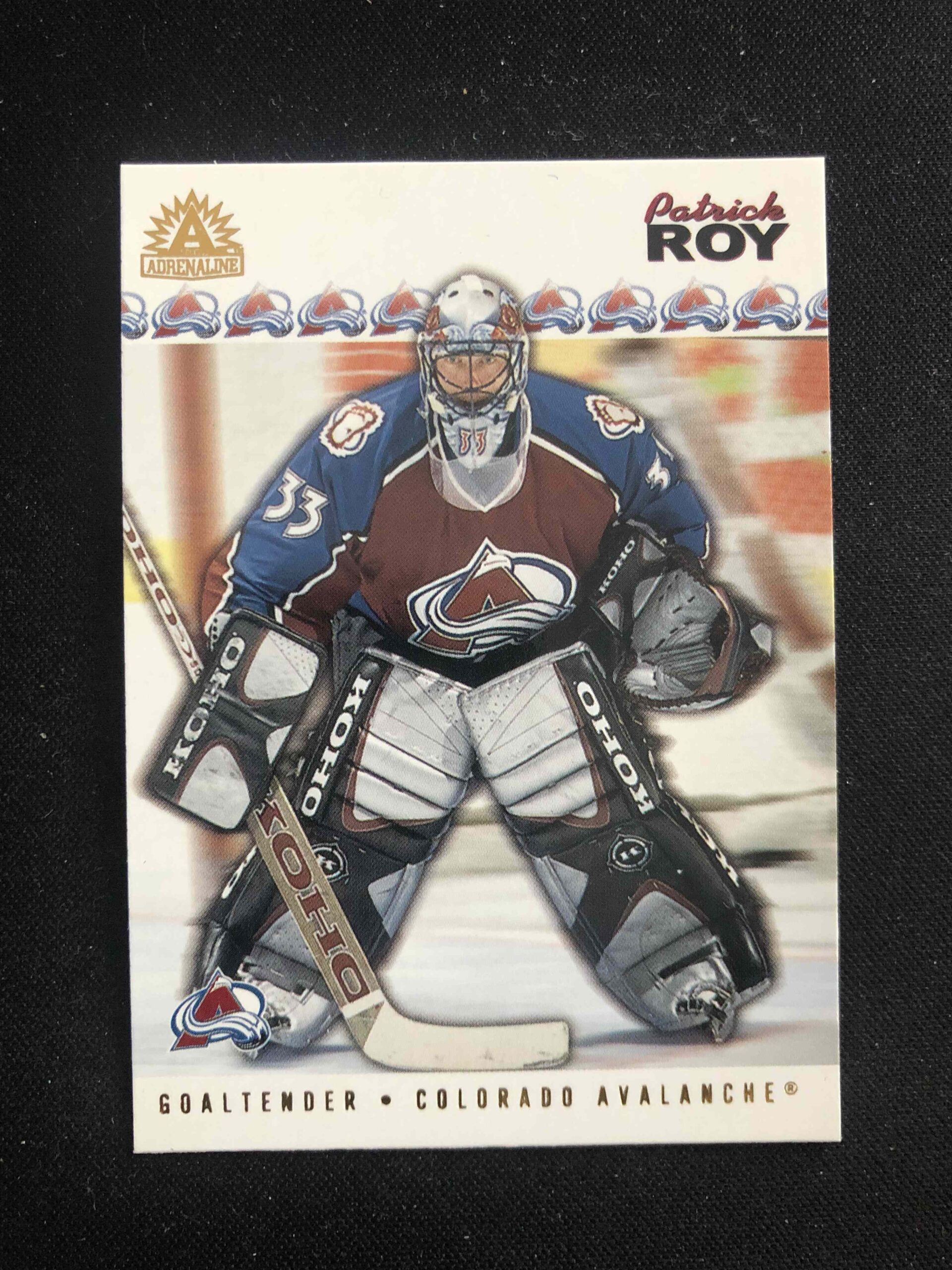 2001/2002 Pacific Adrenaline Base 49 Patrick Roy