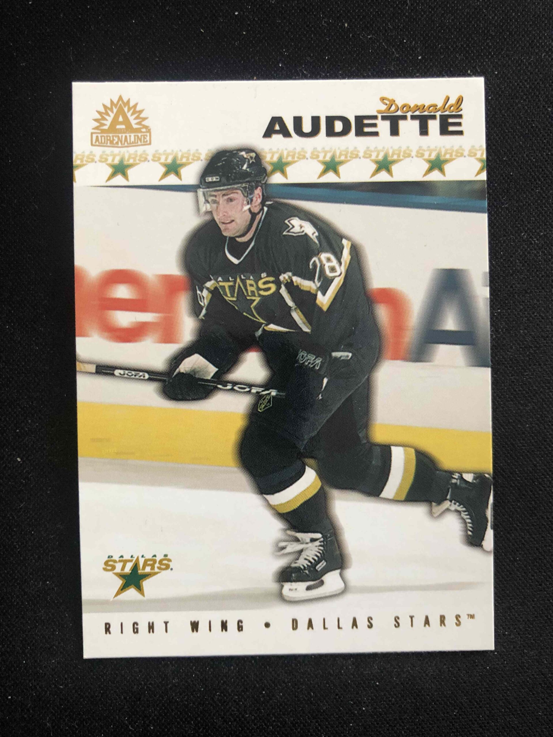 2001/2002 Pacific Adrenaline Base 57 Donald Audette