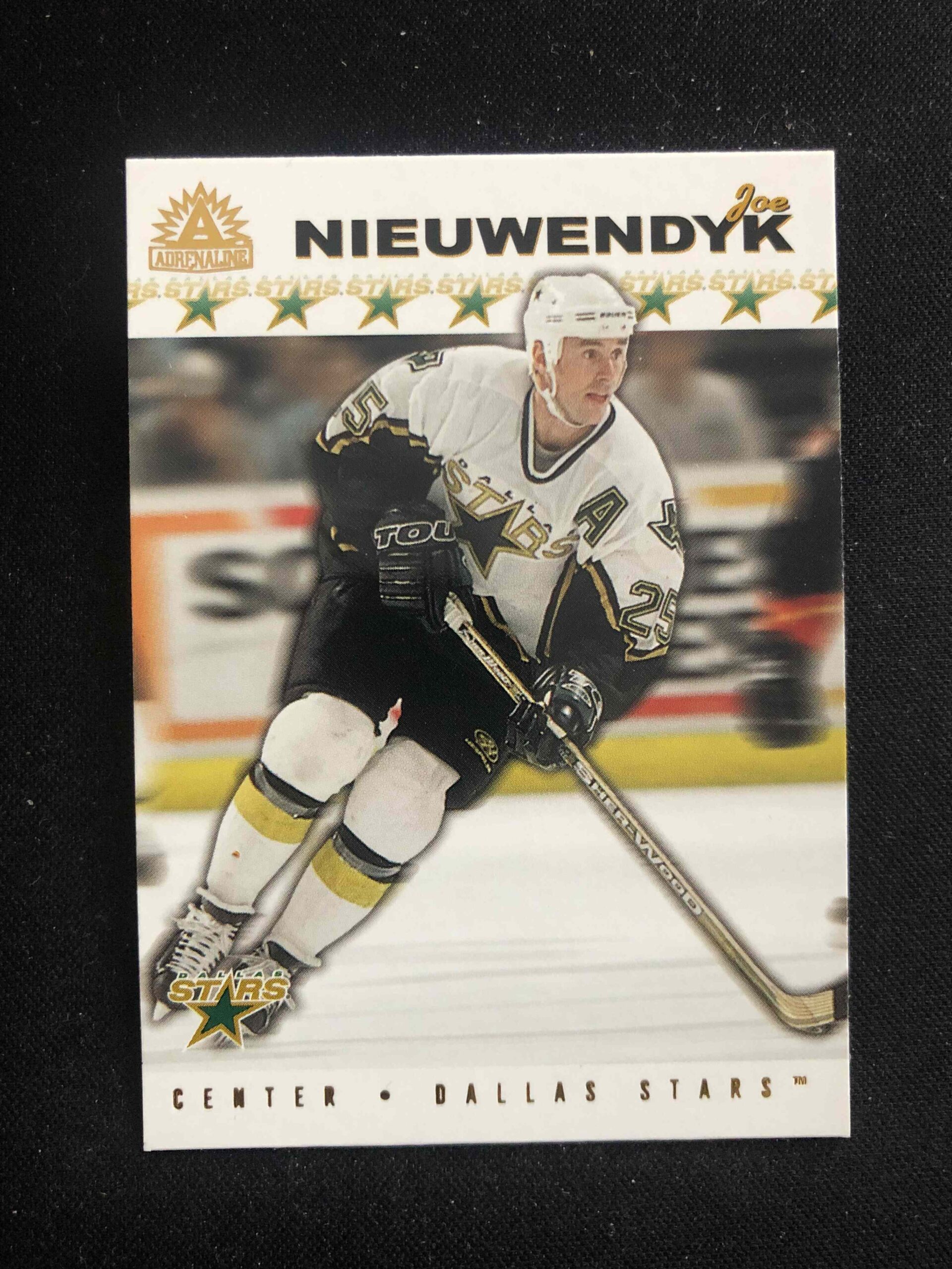2001/2002 Pacific Adrenaline Base 60 Joe Nieuwendyk