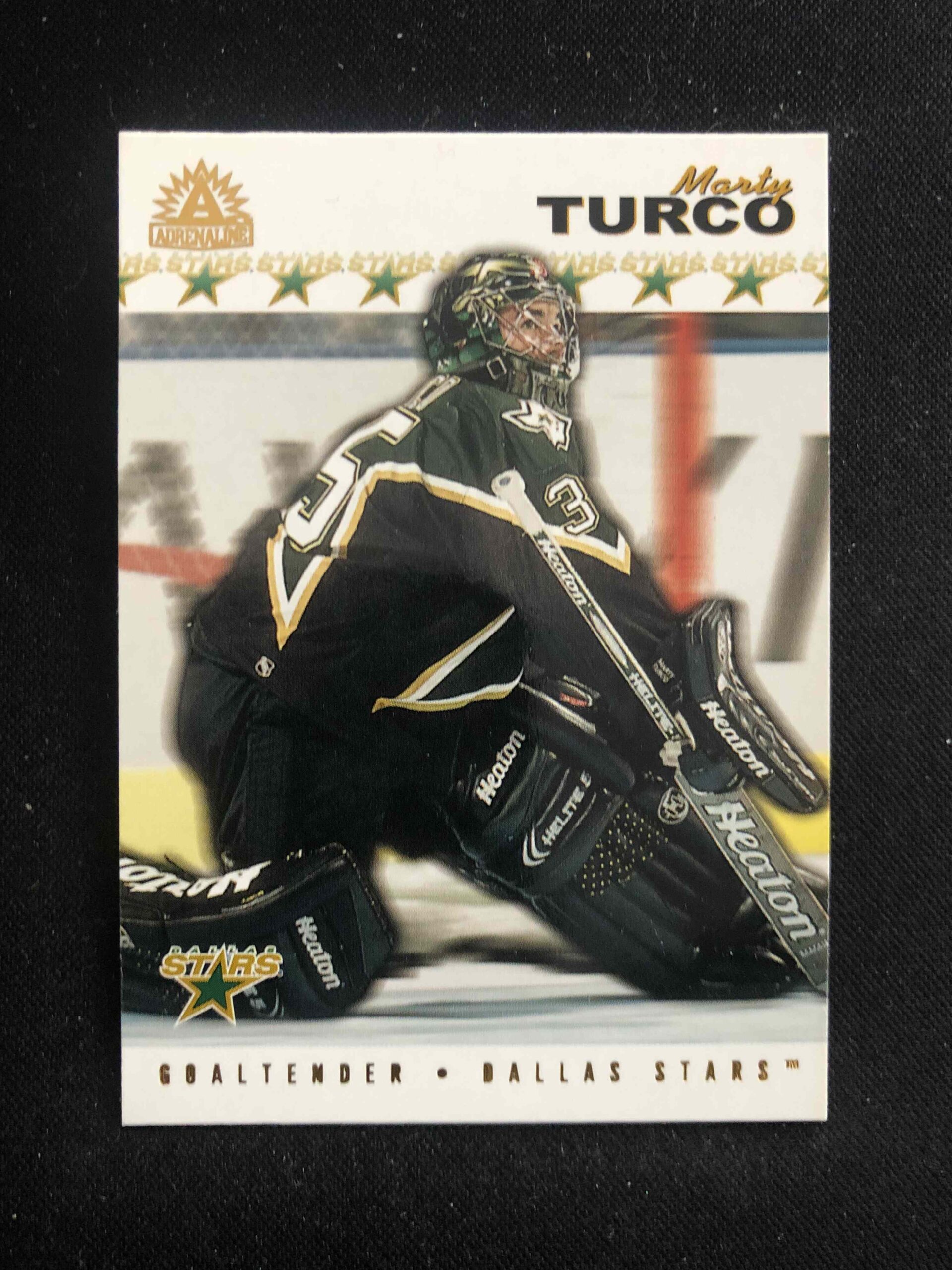 2001/2002 Pacific Adrenaline Base 61 Marty Turco
