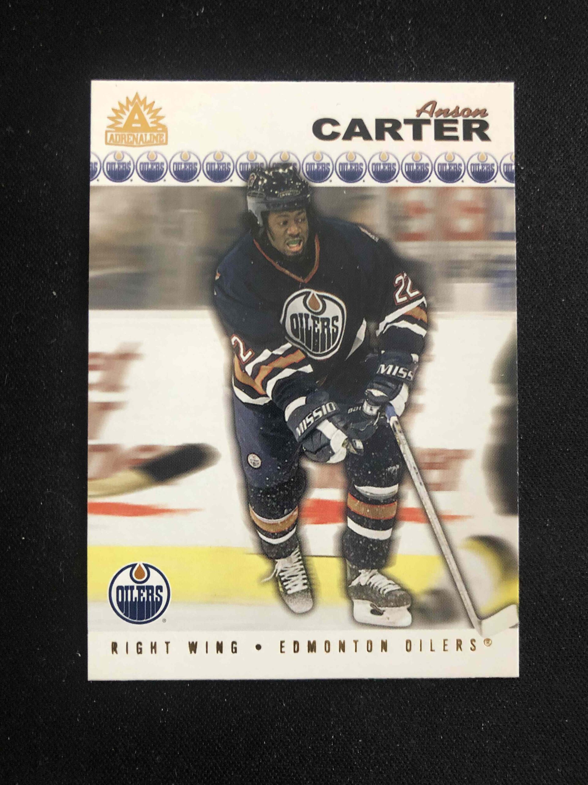 2001/2002 Pacific Adrenaline Base 72 Anson Carter