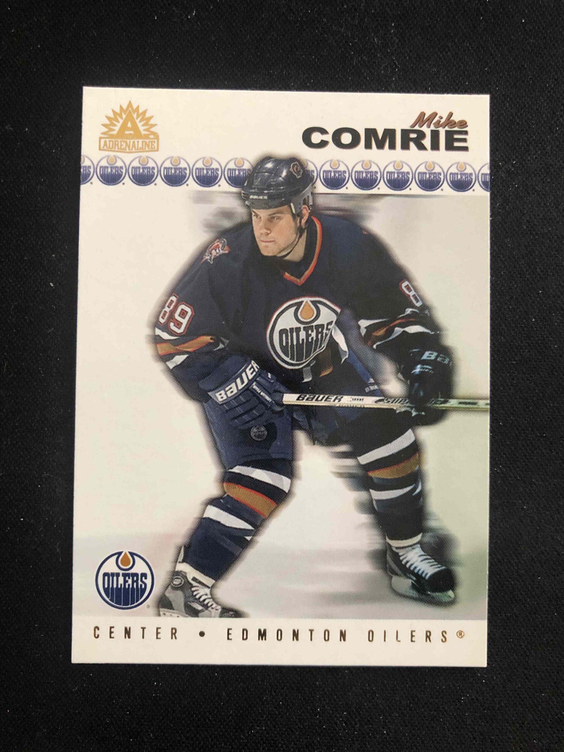 2001/2002 Pacific Adrenaline Base 74 Mike Comrie