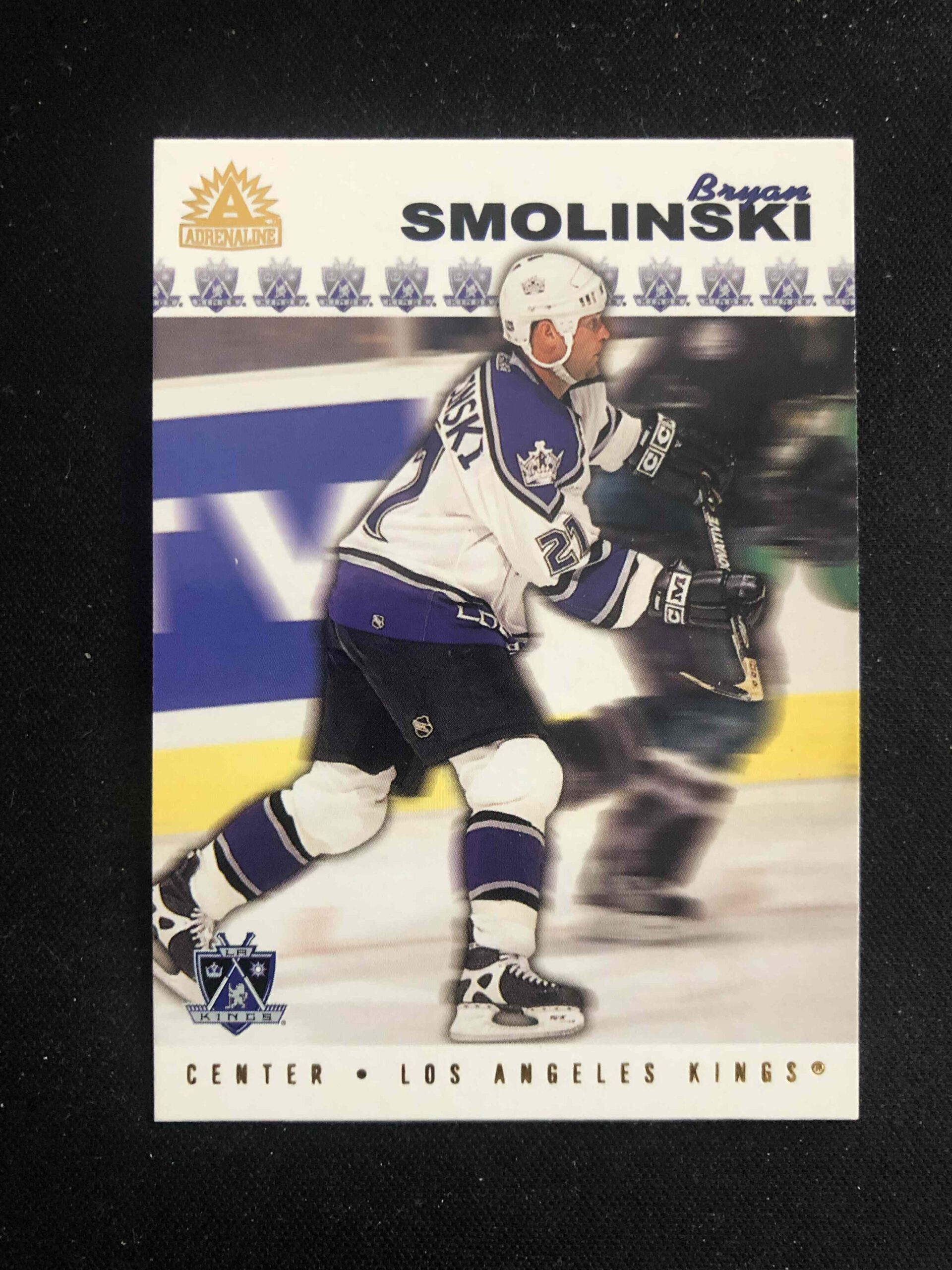 2001/2002 Pacific Adrenaline Base 90 Bryan Smolinski
