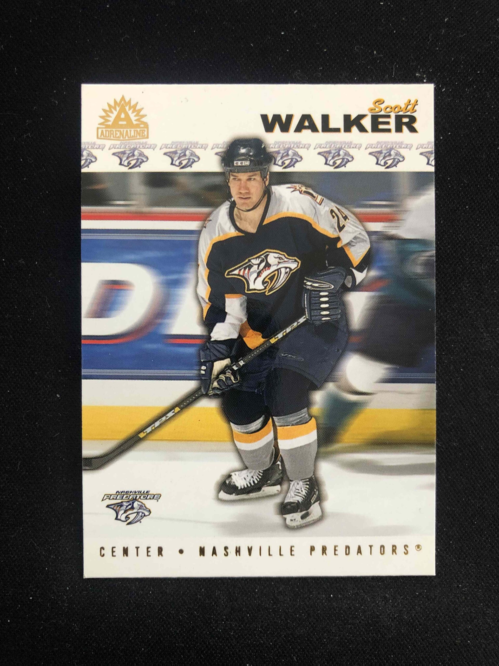 2001/2002 Pacific Adrenaline Base 109 Scott Walker