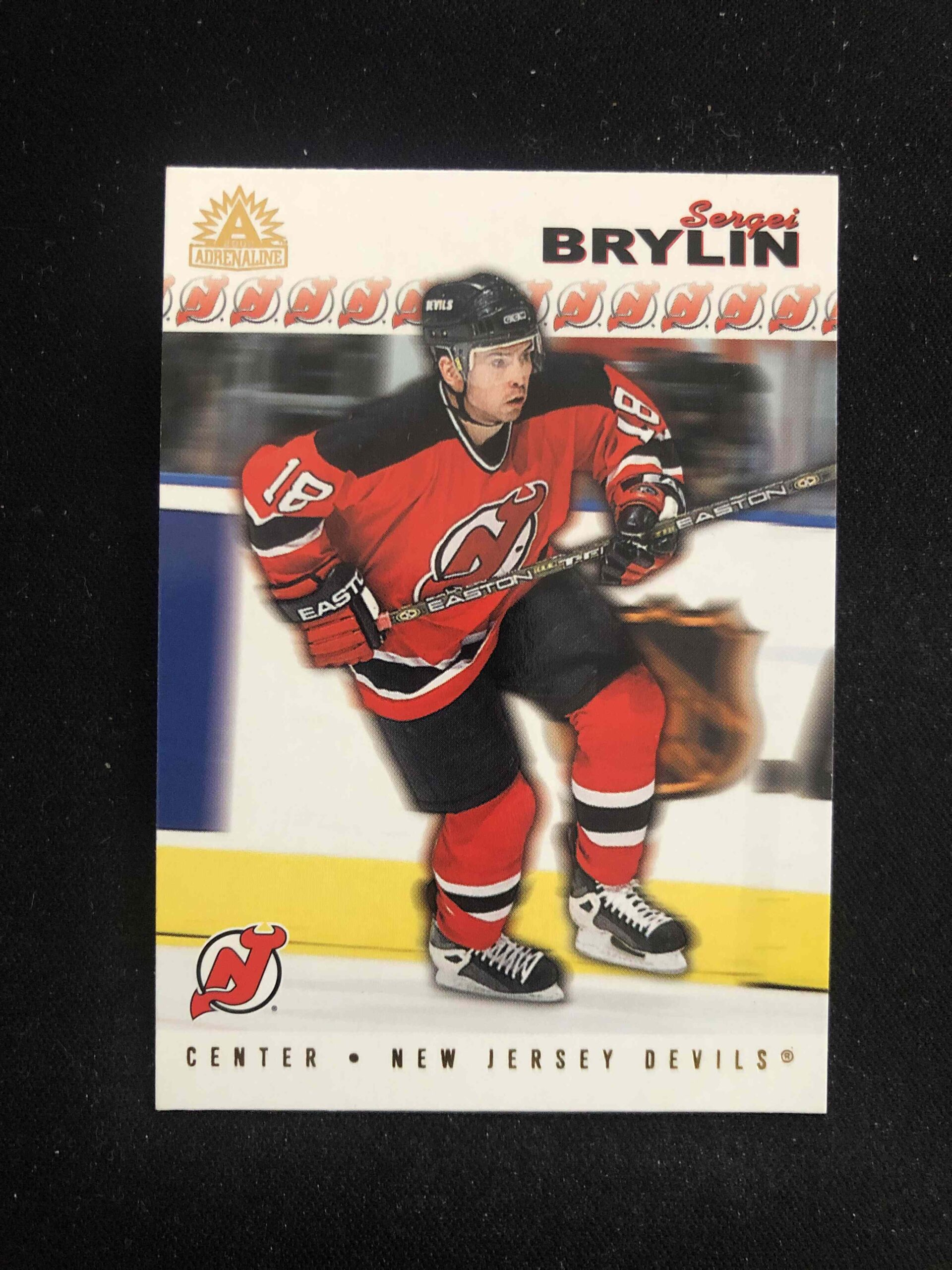 2001/2002 Pacific Adrenaline Base 112 Sergei Brylin