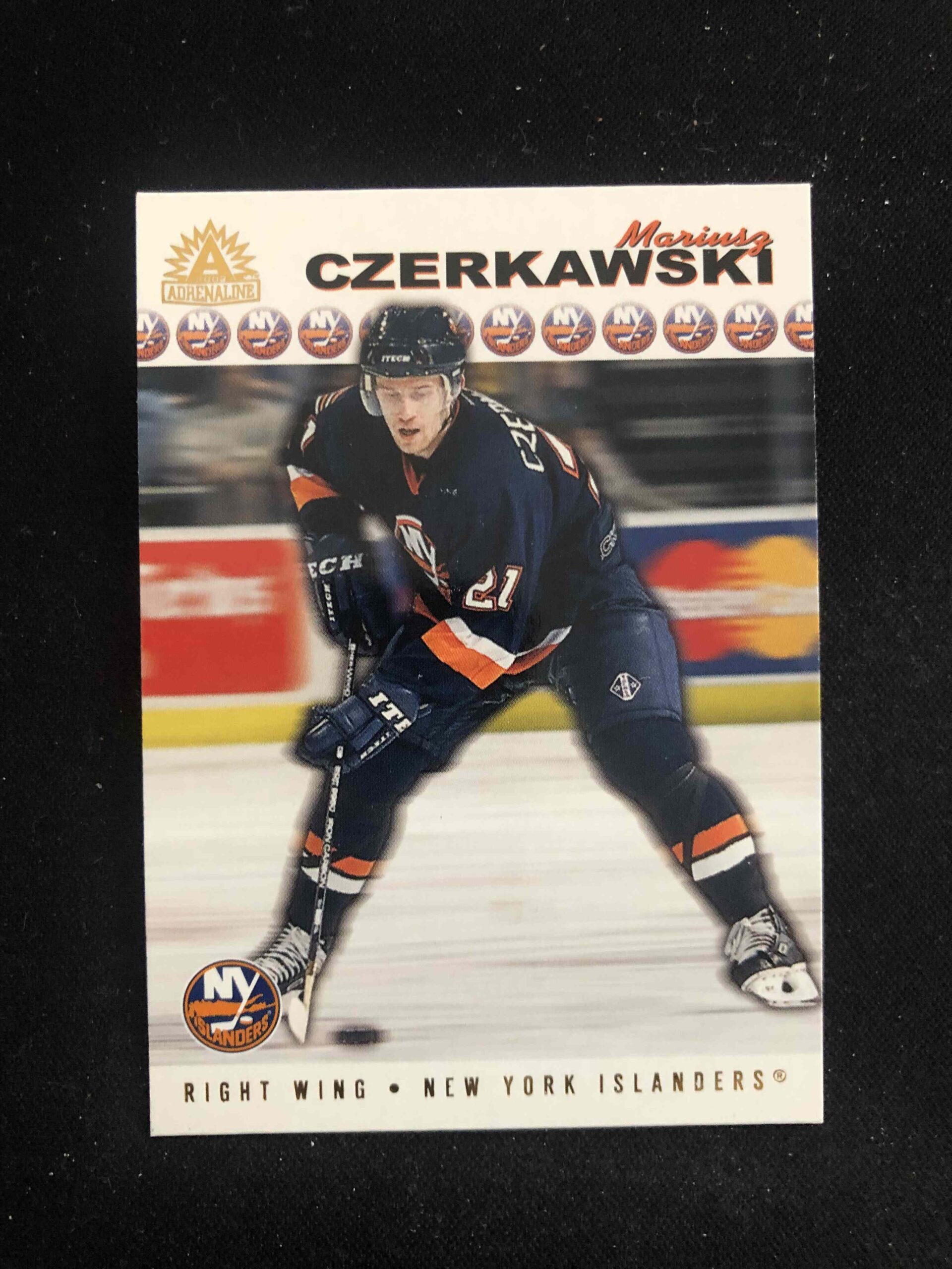 2001/2002 Pacific Adrenaline Base 118 Mariusz Czerkawski