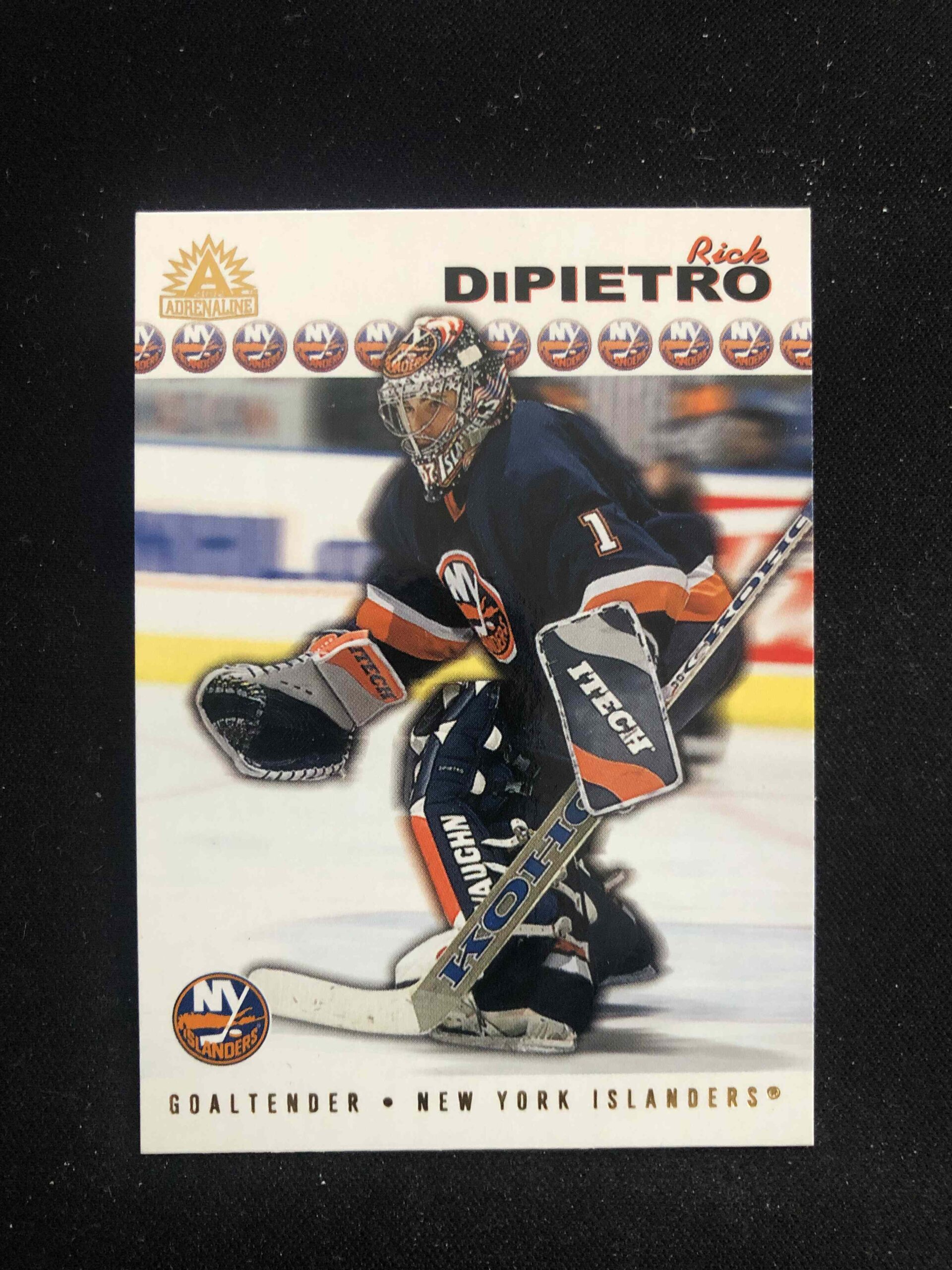 2001/2002 Pacific Adrenaline Base 119 Rick DiPietro