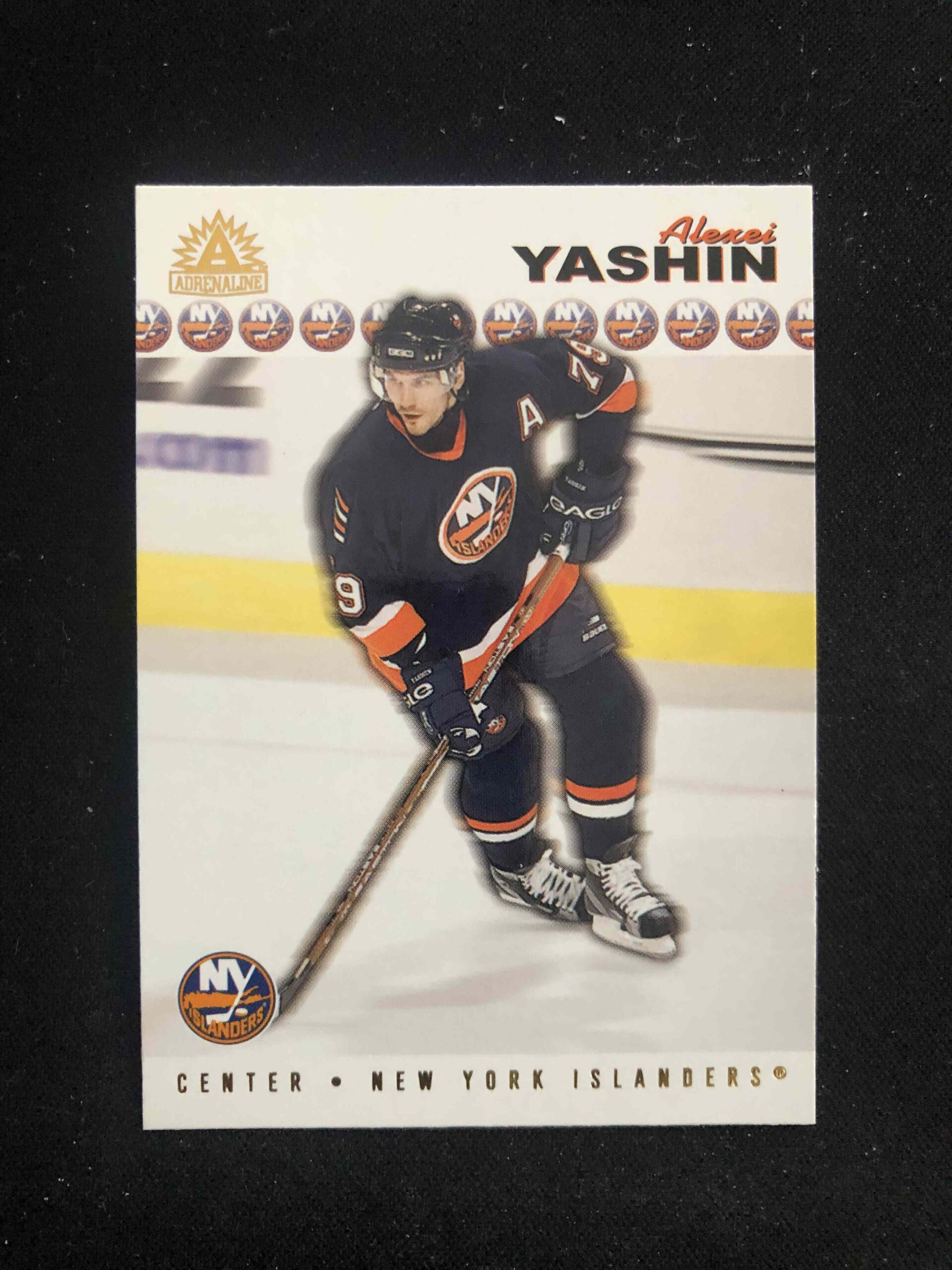 2001/2002 Pacific Adrenaline Base 123 Alexei Yashin
