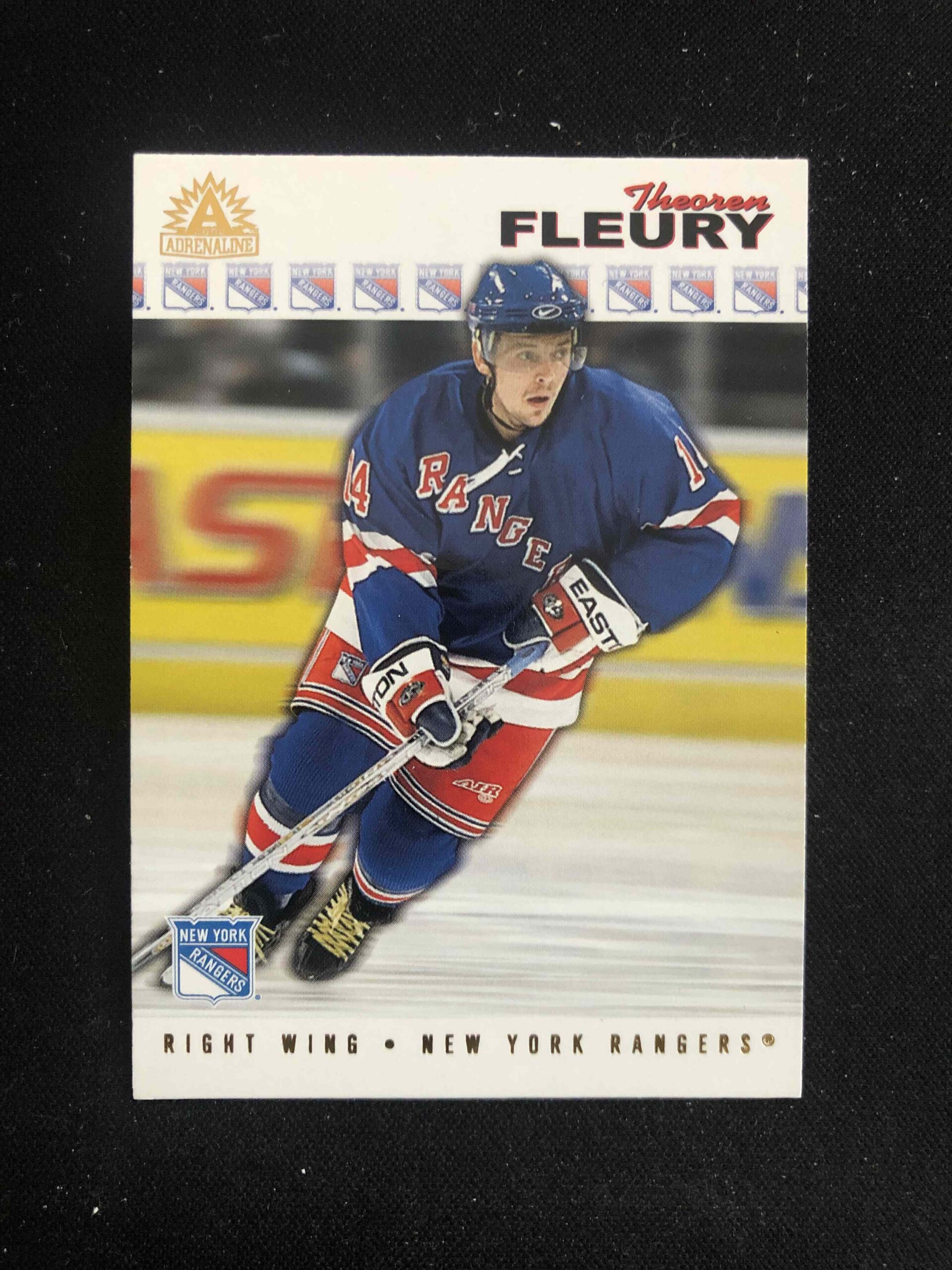 2001/2002 Pacific Adrenaline Base 125 Theoren Fleury