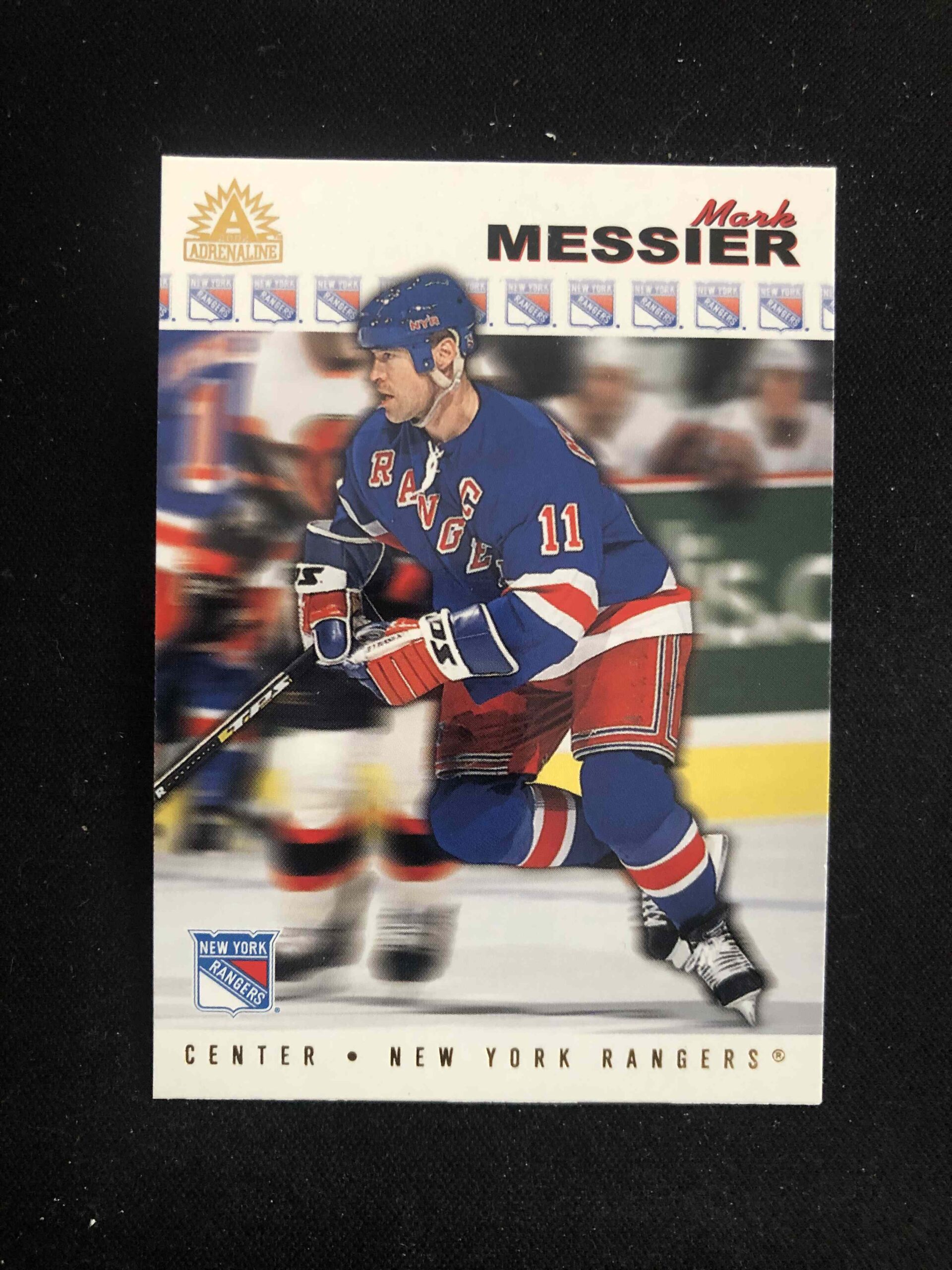 2001/2002 Pacific Adrenaline Base 128 Mark Messier
