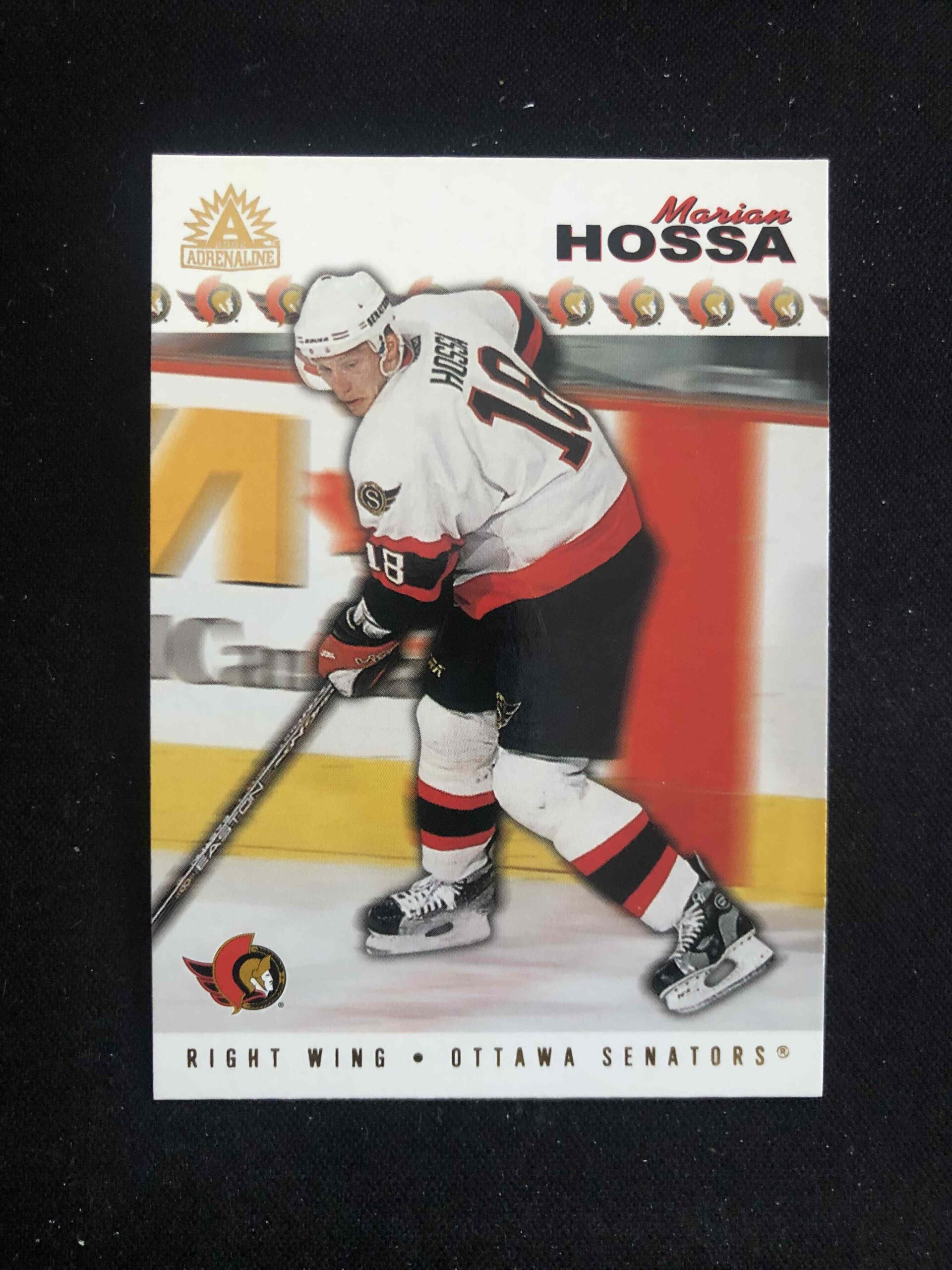 2001/2002 Pacific Adrenaline Base 134 Marian Hossa