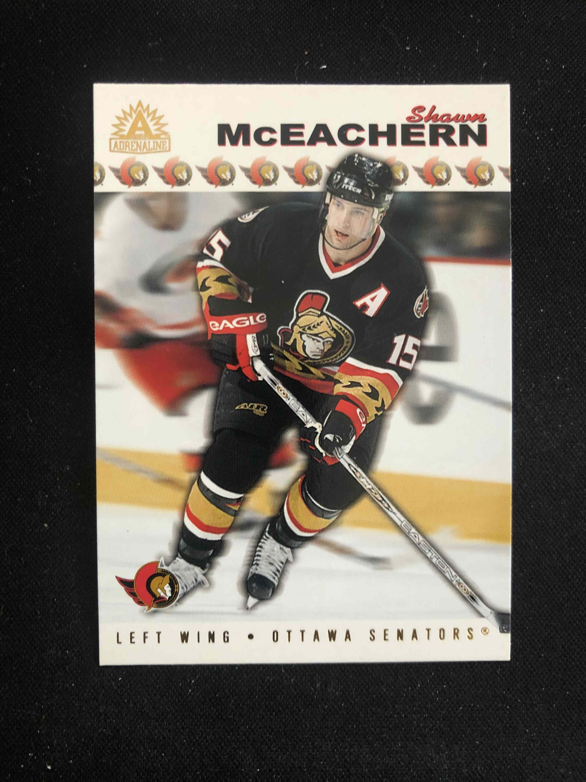 2001/2002 Pacific Adrenaline Base 136 Shawn McEachern