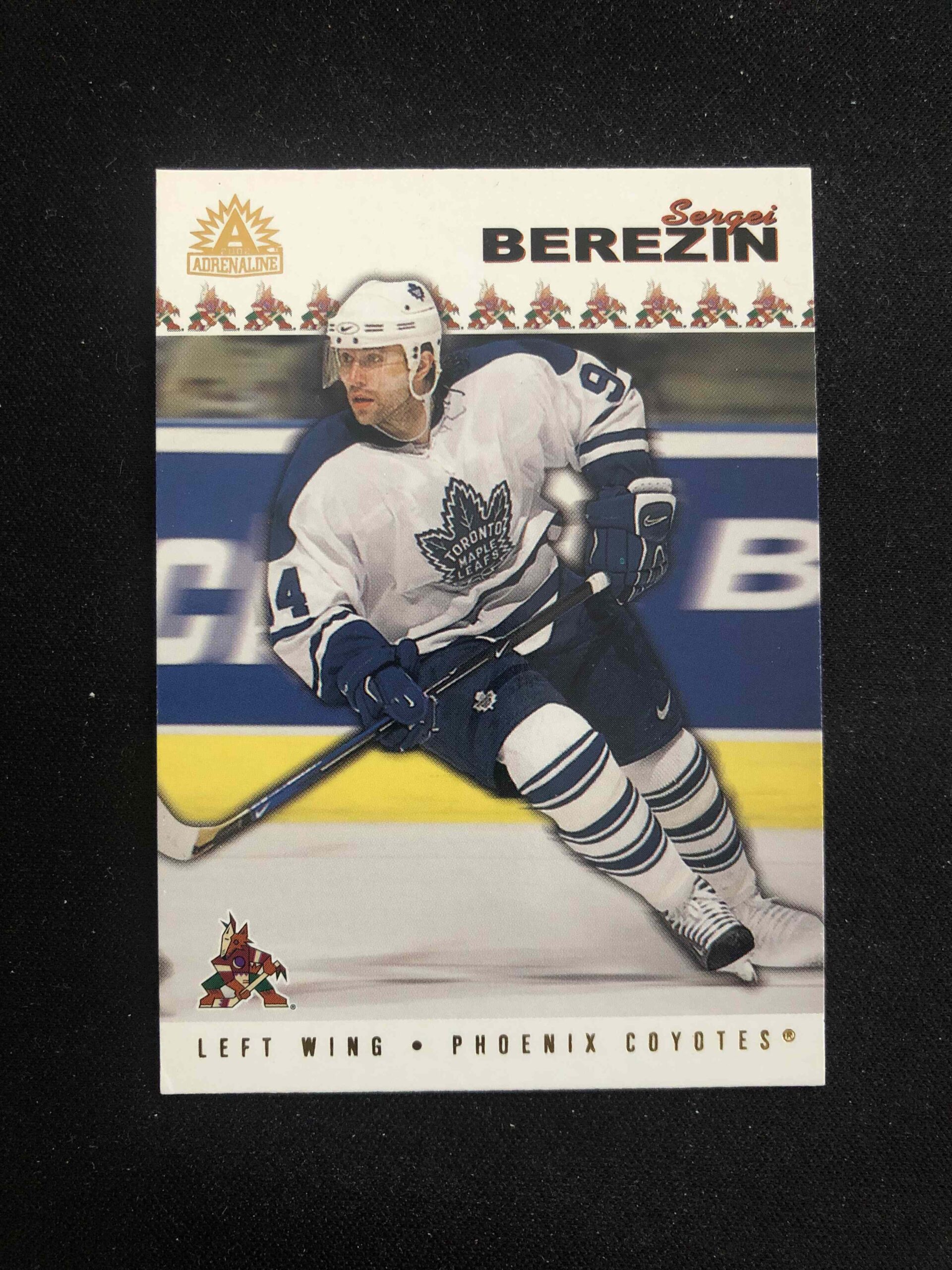 2001/2002 Pacific Adrenaline Base 145 Sergei Berezin