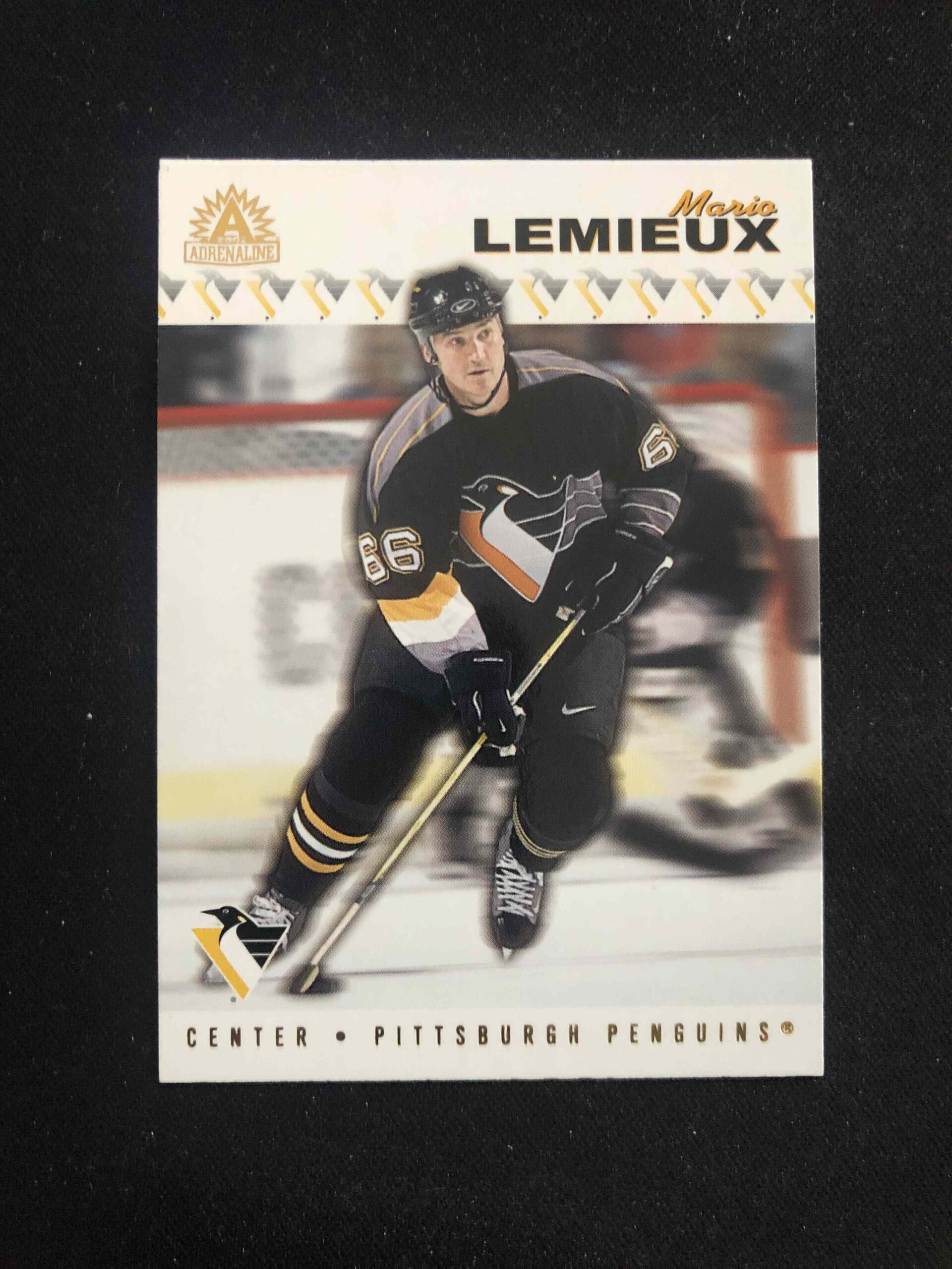 2001/2002 Pacific Adrenaline Base 155 Mario Lemieux